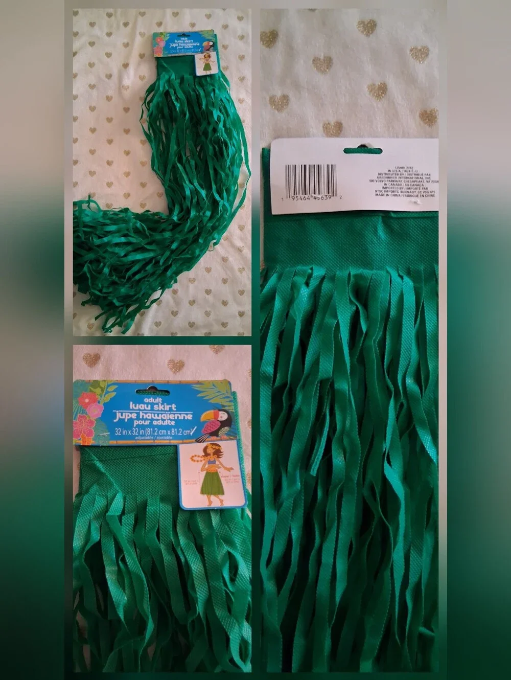 📚🎨 *NIP* Assorted Tropical Paper Luau Party Decorations